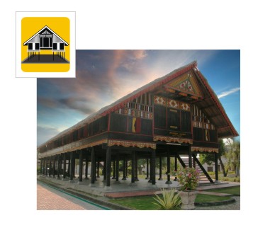 Rumah Adat Aceh Krong Bade